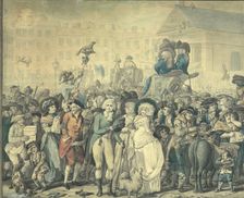 A detail from Westminster Election of 1788 Creator: Robert Dighton