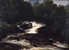 A Devonshire Stream 1860. Artist: Frederick Richard Lee
