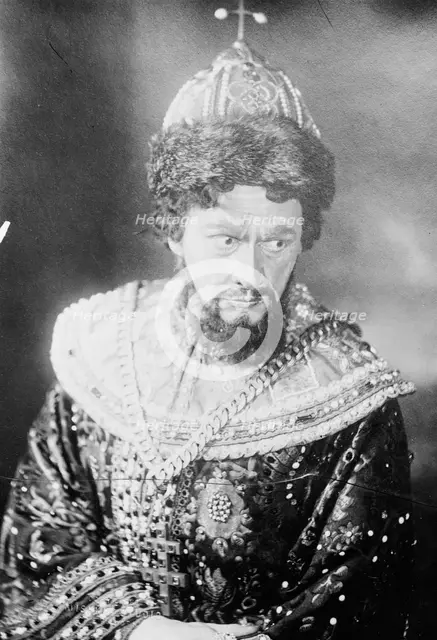 A. Didur as Boris Godounow, 1913. Creator: Bain News Service.