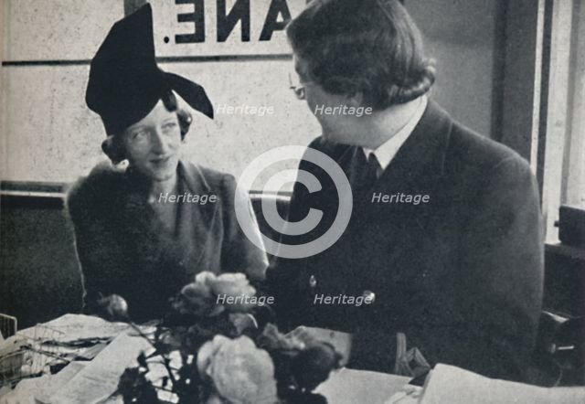 'A different hat soon', 1941. Artist: Cecil Beaton.