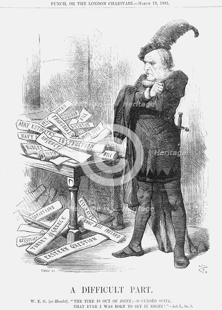'A Difficult Part', 1881. Creator: Joseph Swain.
