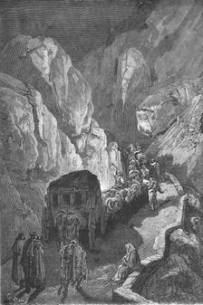 'A diligence on the road to Granada; Notes on Spain 1875. Creator: Unknown