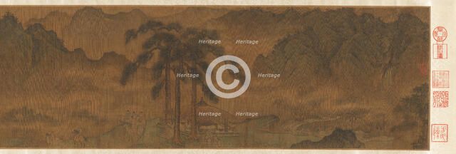 A Diplomatic Mission to the Jin, ca. late 1150s. Creator: Yang Bangji.