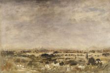 A distant view of Bridgnorth, 1925. Creator: Philip Wilson Steer