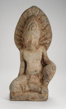 A Divine Figure, 12th-13th century. Creator: Unknown