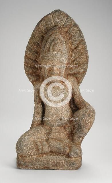 A Divine Figure, 12th-13th century. Creator: Unknown.