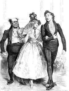 A Domestic Drama - Act II. - The Victory (of Worth over Wealth) drawn By F. Barnard, 1880. Creator: R&E Taylor
