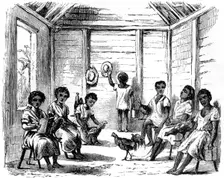 A Dominican school, Santo Domingo, 1873