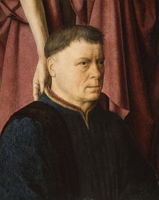 A Donor Presented by a Saint, ca. 1460-65. Creator: Circle of Dieric Bouts (Netherlandish, ca. 1460-65)