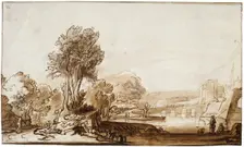 A Doorway to the Castle 17th century. Artist: Abraham Furnerius