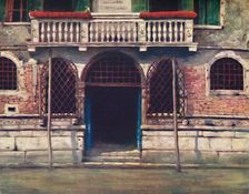 A Doorway, Venice 1903. Artist: Mortimer L Menpes