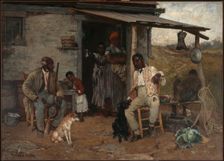 A Dog Swap, 1881. Creator: Richard Norris Brooke