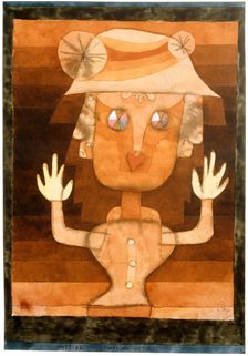 A Doll 1923. Artist: Paul Klee