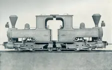 A Double Locomotive 1922. Creator: Unknown
