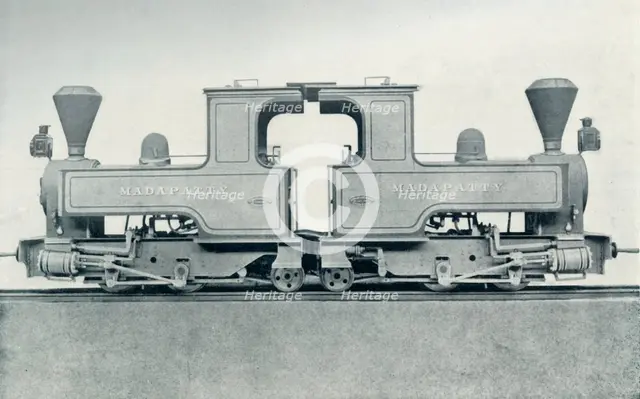 'A Double Locomotive', 1922. Creator: Unknown.