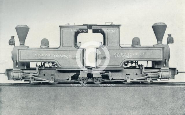 'A Double Locomotive', 1922. Creator: Unknown.