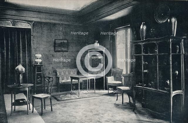 'A drawing-room by E. Colonna', 1900. Artist: Unknown.