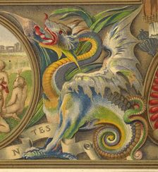A dragon, 1844-1849. Creator: Owen Jones