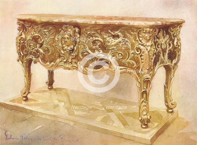 A dragon commode dated c1735-40, (c1903). Artist: Walter Eassie