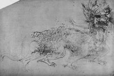 A Dragon c1480 (1945). Artist: Leonardo da Vinci