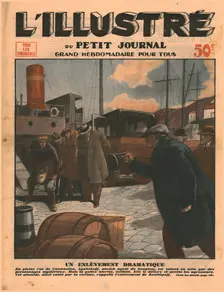 A dramatic abduction, 1932. Creator: Unknown