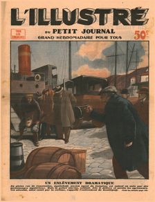 A dramatic abduction, 1932. Creator: Unknown