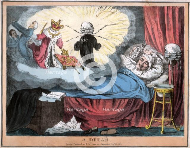 'A Dream', 1829. Artist: Unknown