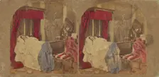 A Dream after seeing Pepper's Ghost, about 1865. Creator: London Stereoscopic & Photographic Co