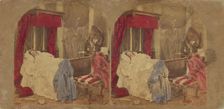 A Dream after seeing Pepper's Ghost, about 1865. Creator: London Stereoscopic & Photographic Co