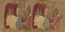 A Dream after seeing Pepper's Ghost, about 1865. Creator: London Stereoscopic & Photographic Co