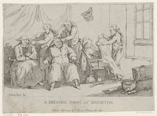 A Dressing Room at Brighton, September 1, 1790., September 1, 1790. Creator: Thomas Rowlandson