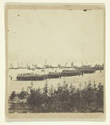 A Dress Parade of the Seventeenth New York, 1861. Creator: Unknown