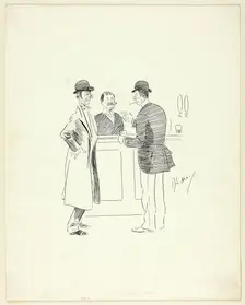 A Drinking Bar, n.d. Creator: Philip William May