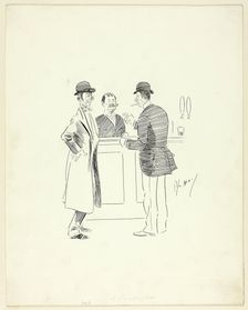 A Drinking Bar, n.d. Creator: Philip William May