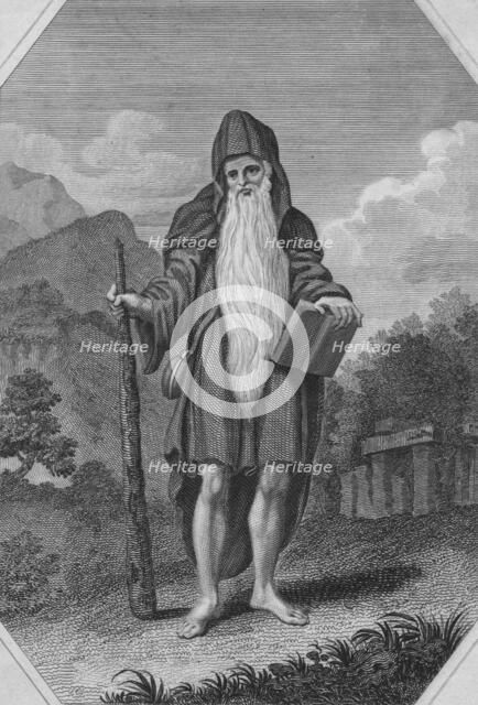 'A Druid', 1803. Artist: King.