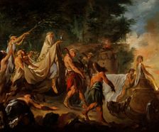 A Druids Ceremony, c1740. Creator: Hallé, Noël (1711-1781)