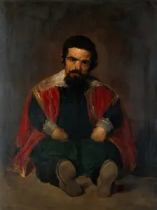 A dwarf at the court of King Philip IV of Spain. Creator: Diego Velasquez