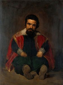 A dwarf at the court of King Philip IV of Spain. Creator: Diego Velasquez