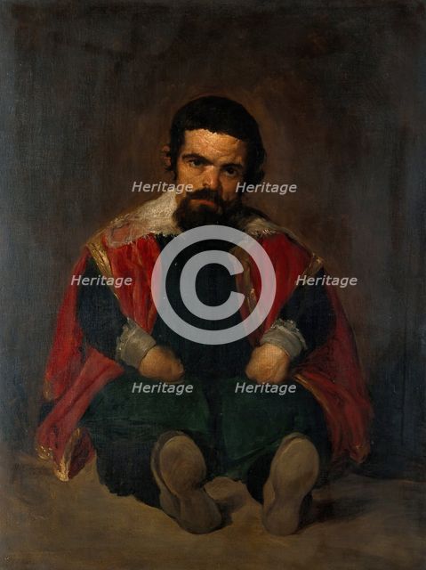 A dwarf at the court of King Philip IV of Spain. Creator: Diego Velasquez.