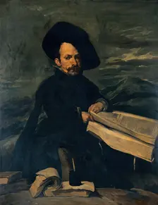 A dwarf at the court of King Philip IV of Spain. Creator: Diego Velasquez