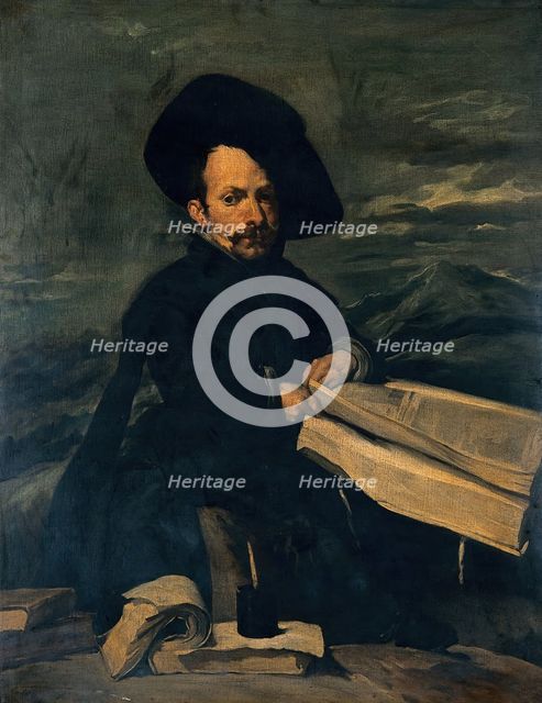 A dwarf at the court of King Philip IV of Spain. Creator: Diego Velasquez.