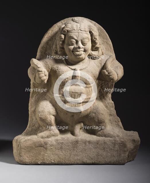 A Dwarf Drummer, c.500. Creator: Unknown.