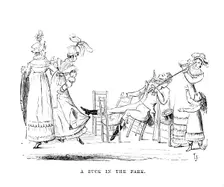 A Duck in the Park , c1870