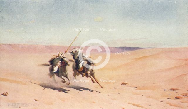 'A Duel', c1880, (1904). Artist: Robert George Talbot Kelly.