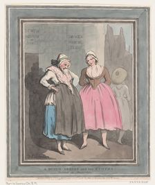 A Dutch Abbess and her Nymphs, April 4, 1796., April 4, 1796. Creator: Thomas Rowlandson