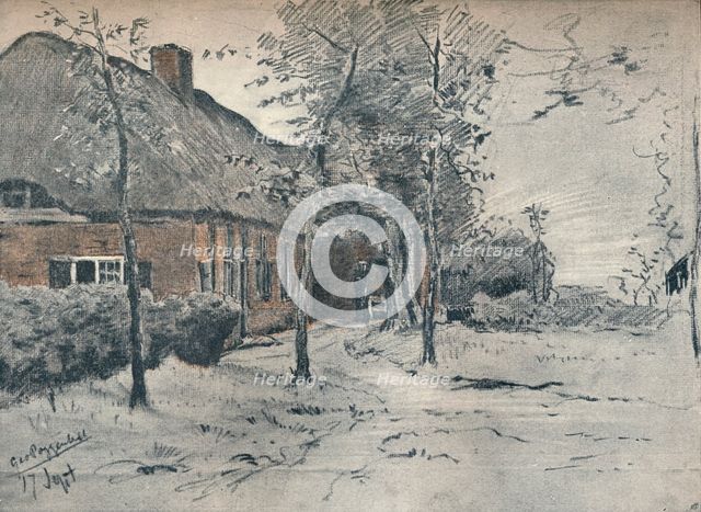 'A Dutch Farm', c1900.