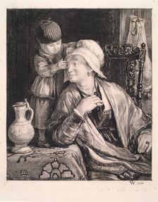 A Dutch Interior-Woman and Child, 1820-1821. Creator: David Wilkie