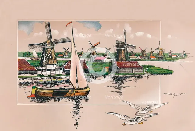 'A Dutch Scene', c1908. Artist: The Arc Engraving Co Ltd.