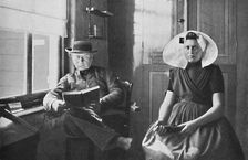 A Dutchman and his wife, 1912. Artist: Charles Lefebure