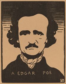A Edgar Poe, 1894. Creator: Félix Vallotton